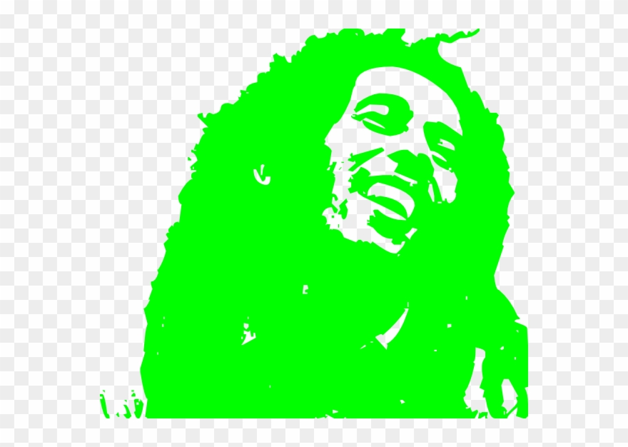 Green Bob Clip Art - Bob Marley Clip Art - Png Download