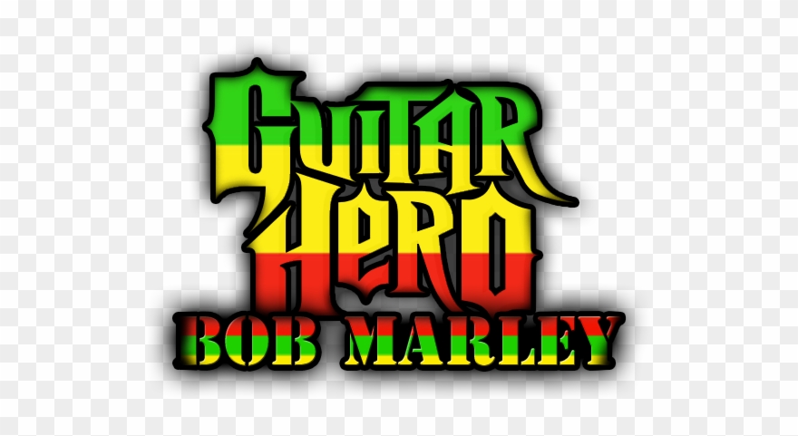 Bob Marley - Guitar Hero 3 Logo Clipart