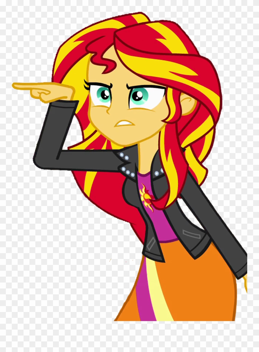 Sunset Shimmer - Sunset Shimmer Got Pregnant Clipart