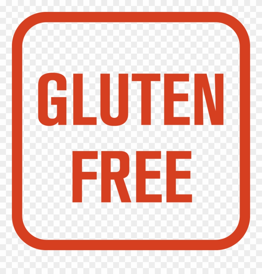 Nosh Mates - Pink Gluten Free Sign Clipart