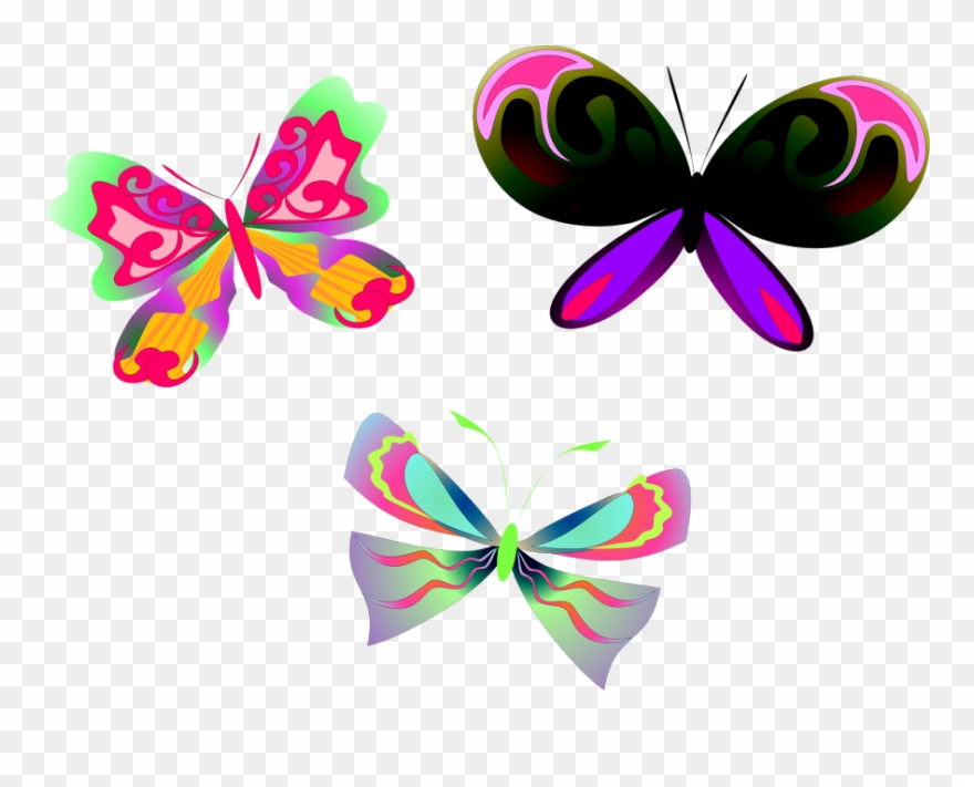Mariposas Y Libelulas Zazzle Peace Butterfly Key Ring Clipart Full Size Clipart 990141 Pinclipart