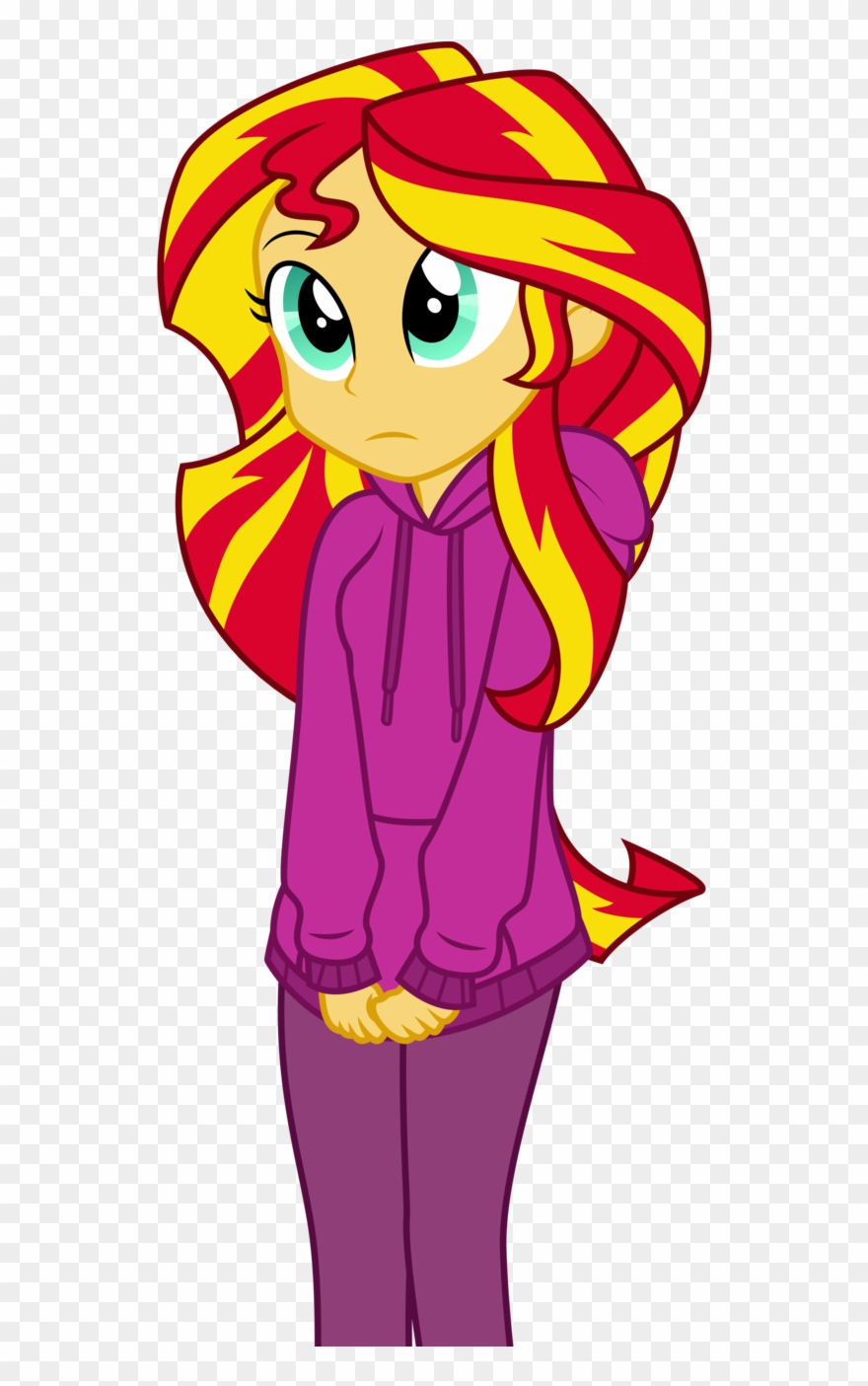 Eqg Shy Sunset Shimmer By - Mlp Sunset Shimmer Clipart