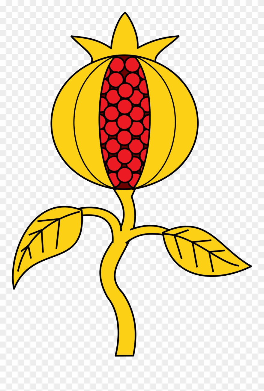 Big Image - Coat Of Arms Pomegranate Clipart