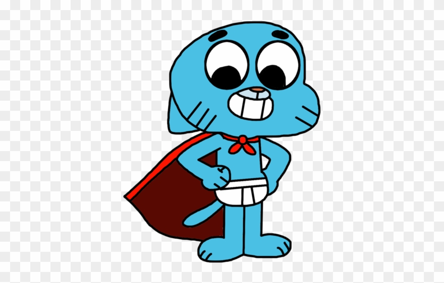 Gumball Watterson As Captain Underpants By Marcospower1996 - Amazing World Of Gumball Captain Underpants Clipart