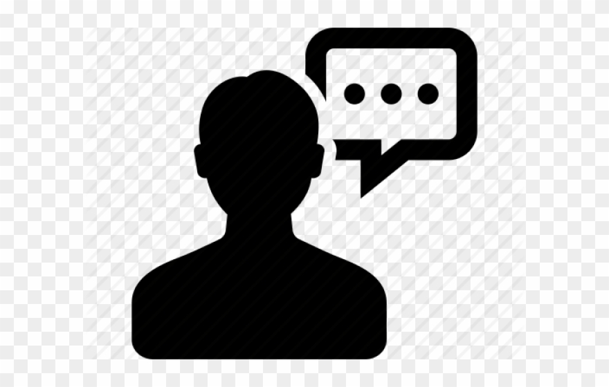 Person Icons Speech Bubble - Speech Clipart