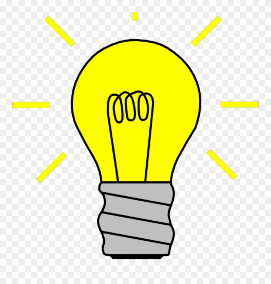 Lightbulb Clipart Classroom - Transparent Lightbulb Clipart - Png Download