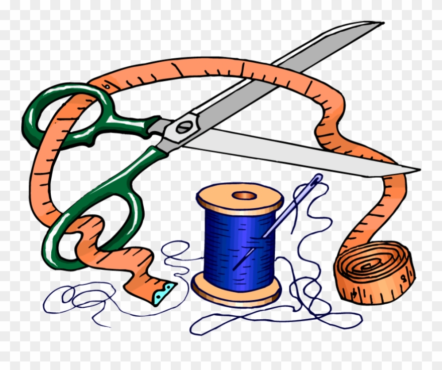Sewing - Clip Art Sewing - Png Download