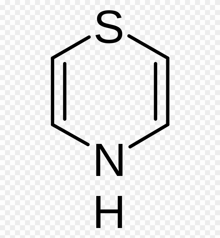 4h 1,4 Thiazine - 4 Hydroxypiperidine Clipart