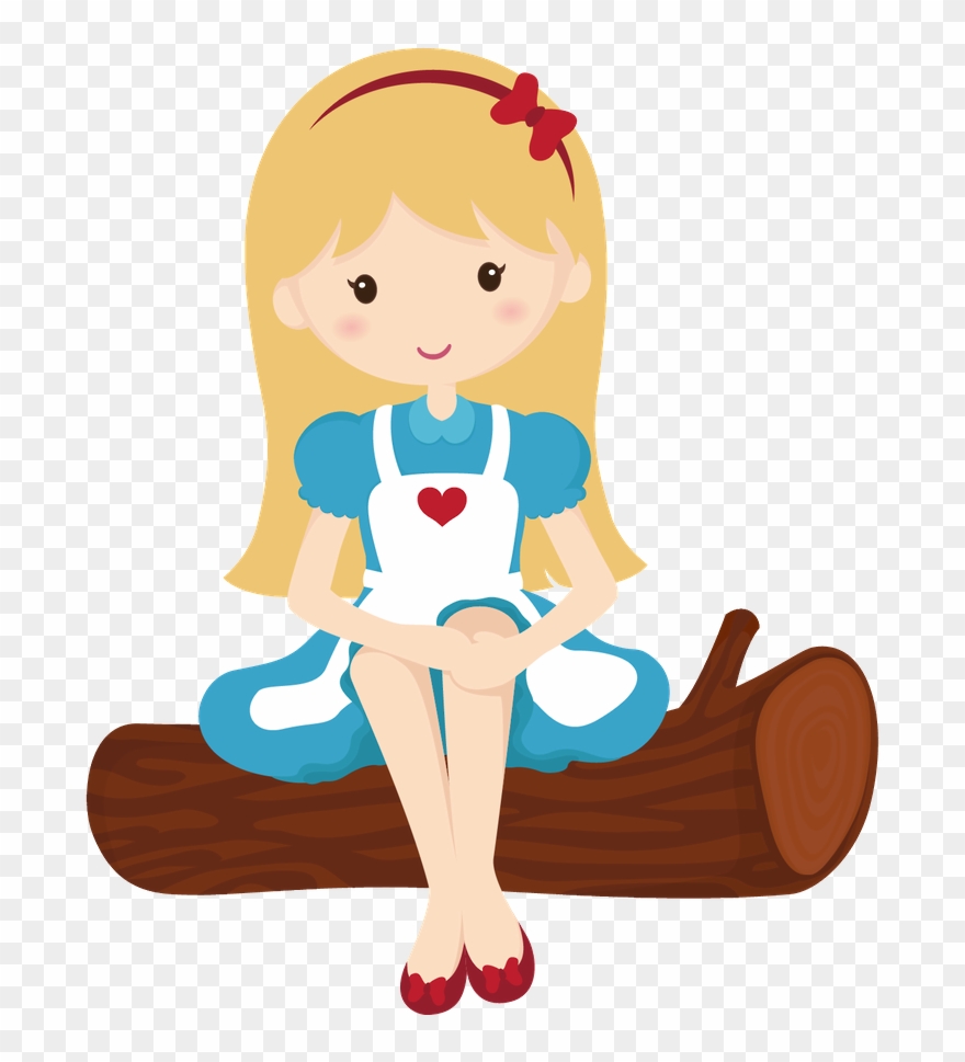 Say Hello - Alice's Adventures In Wonderland Clipart