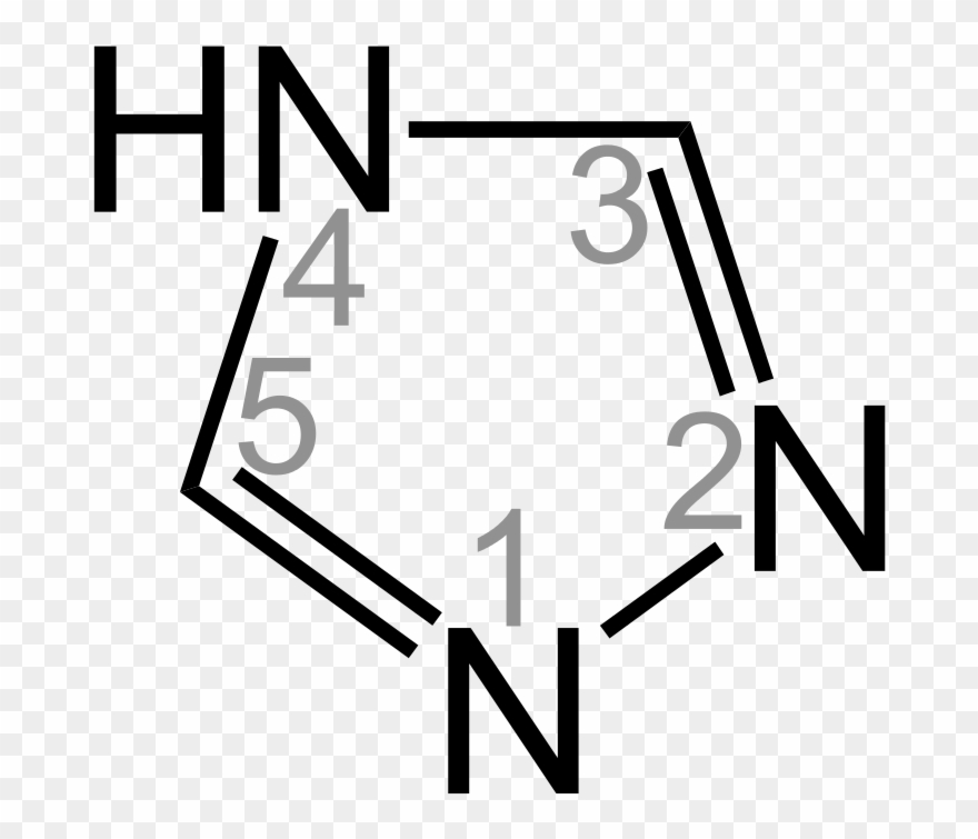 4h 1,2,4 Triazole Structural Formulav - 4h 1 2 4 Triazole Clipart