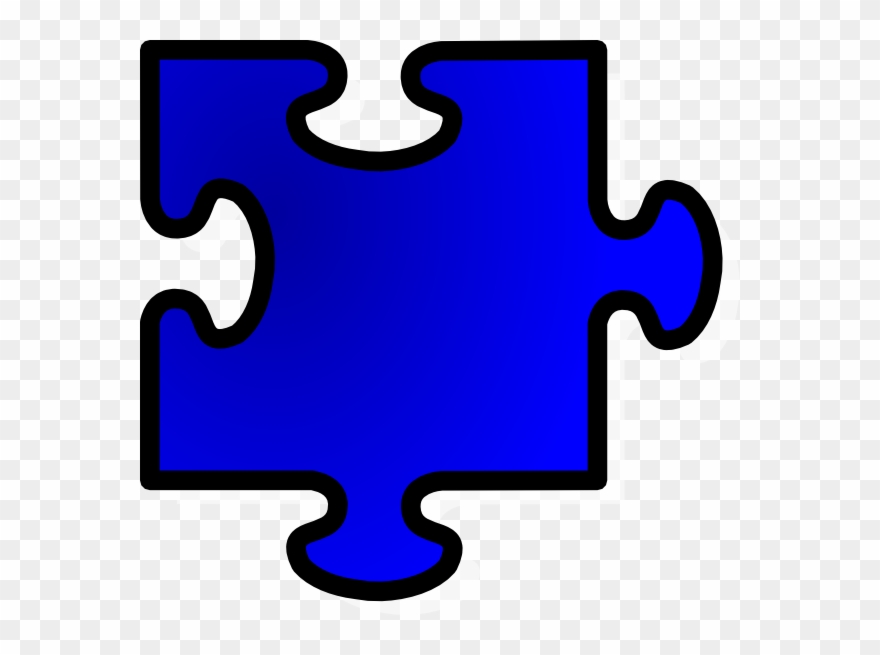 1 Jigsaw Piece Clipart