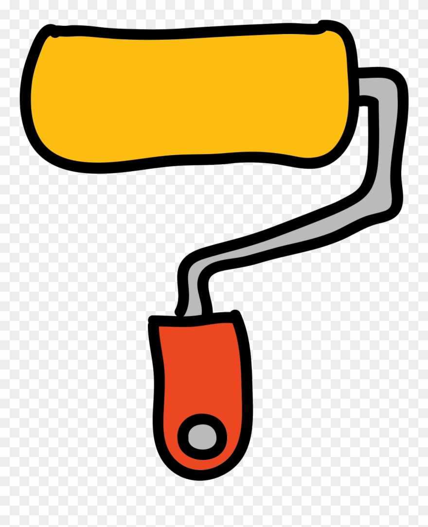 Paint Roller Icon Clipart