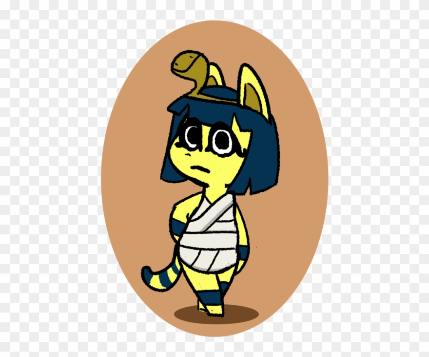 Ankha And Lucky Tumblr - Cartoon Clipart