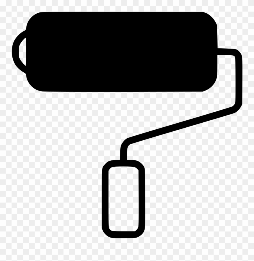 Paint Roller Comments Clipart