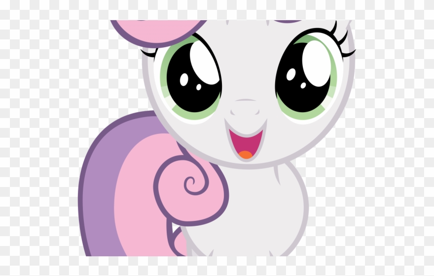 Pocket Watch Clipart Mlp - Mlp Sweetie Belle Happy - Png Download