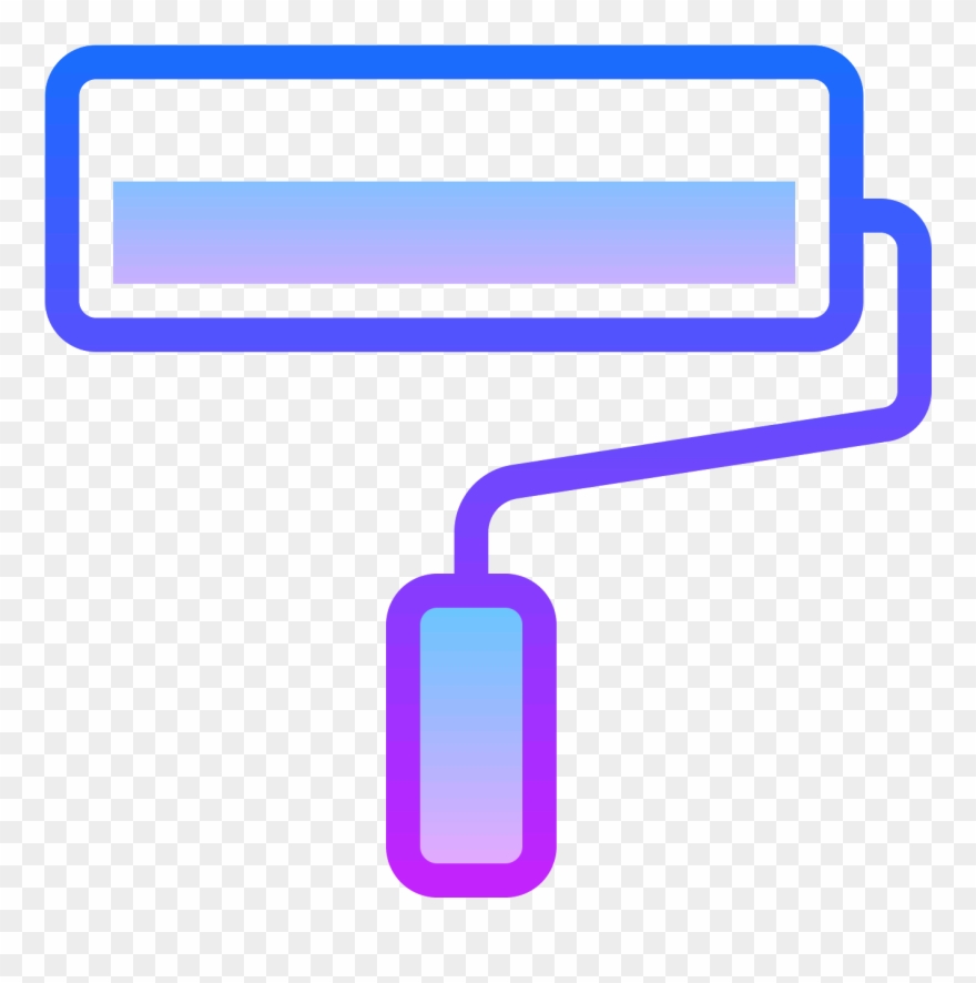 Paint Roller Icon - Paint Roller Clipart