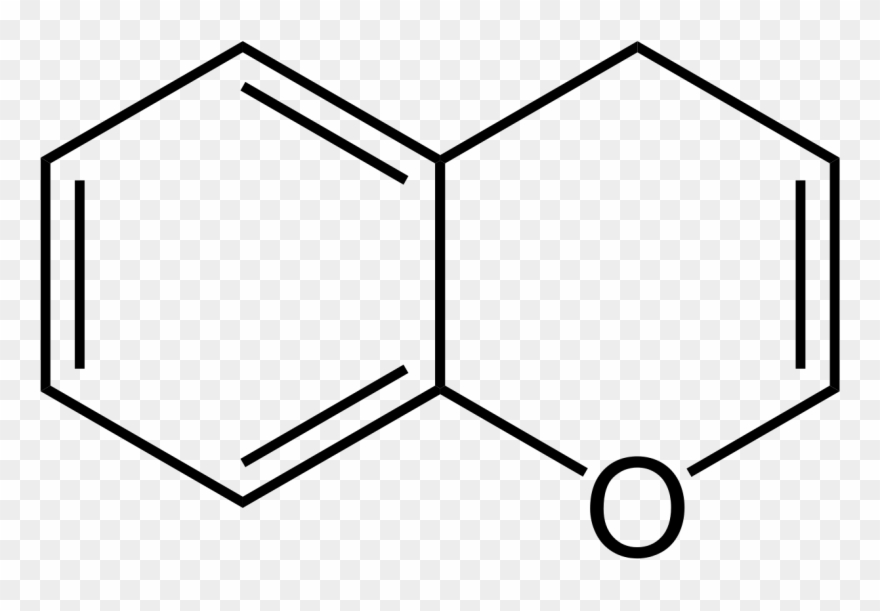 File - 4h Chromen - 4h Chromen - Svg - General Structure Of Coumarin Clipart
