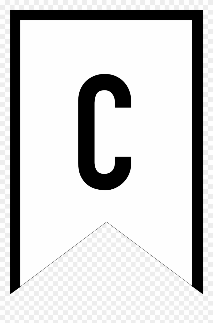 Click The Following Links To Print Banner Templates - Letter Clipart