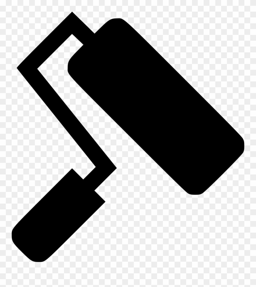 Paint Roller Comments - Icon Clipart