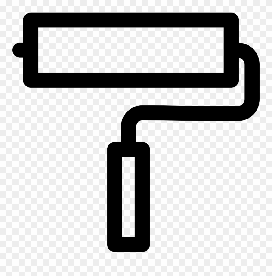 Paint Roller Comments - Paint Roller Icon Clipart