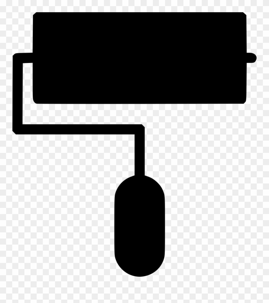 Png File - Painting Brush For Wall Png Clipart