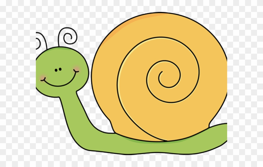 Snail Clipart Cartoon Girl - Png Download