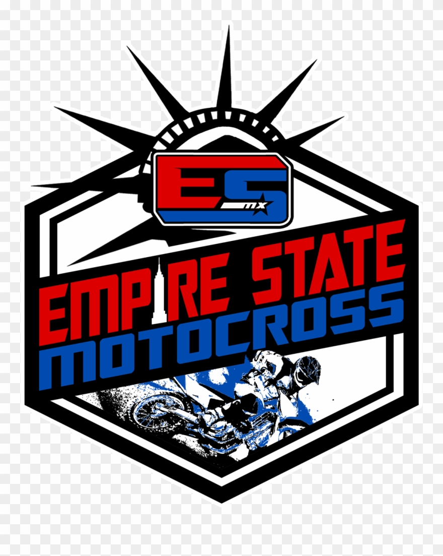 Empire State Mx - Uber Decals Vinyl Wall Decal Sticker Motocross Racing Clipart