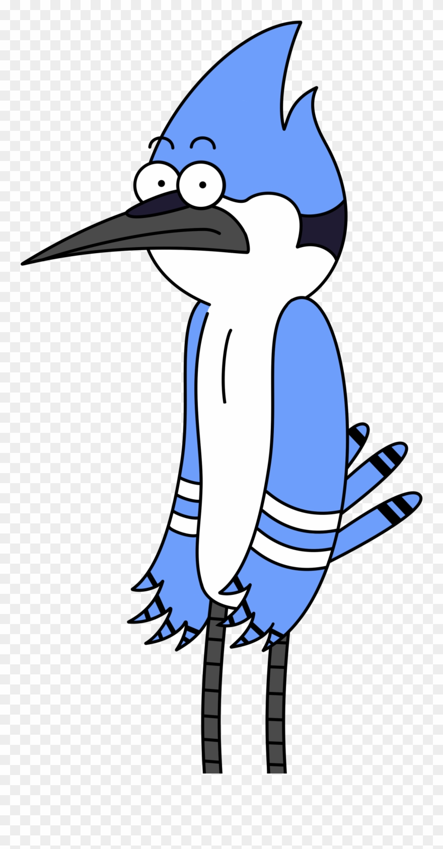 Realm Clipart Transparent - Mordecai White Background - Png Download