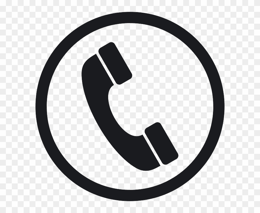 Hockey Victoria Telephone System Number Changes Tem - Phone Icon Black And White Clipart