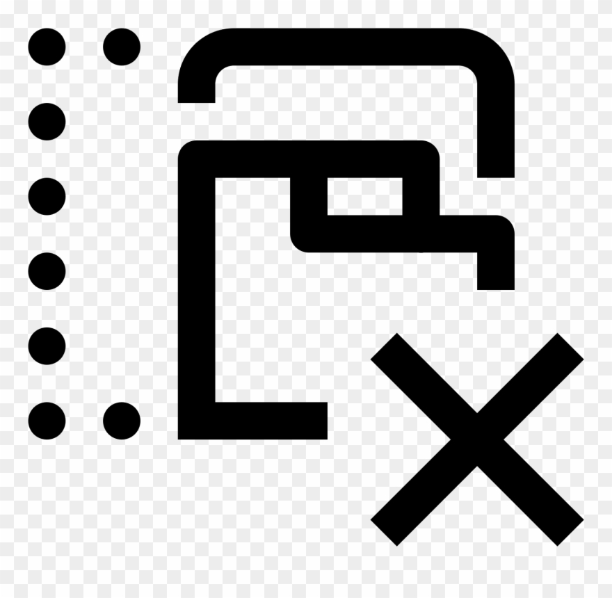 Closing Tabs In Right Pane Icon - Close All Tabs Icon Clipart