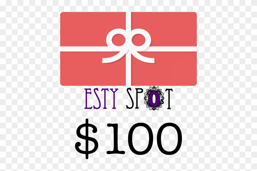 $100 Esthetician Gift Card - Roses And Teacups Gift Card Clipart