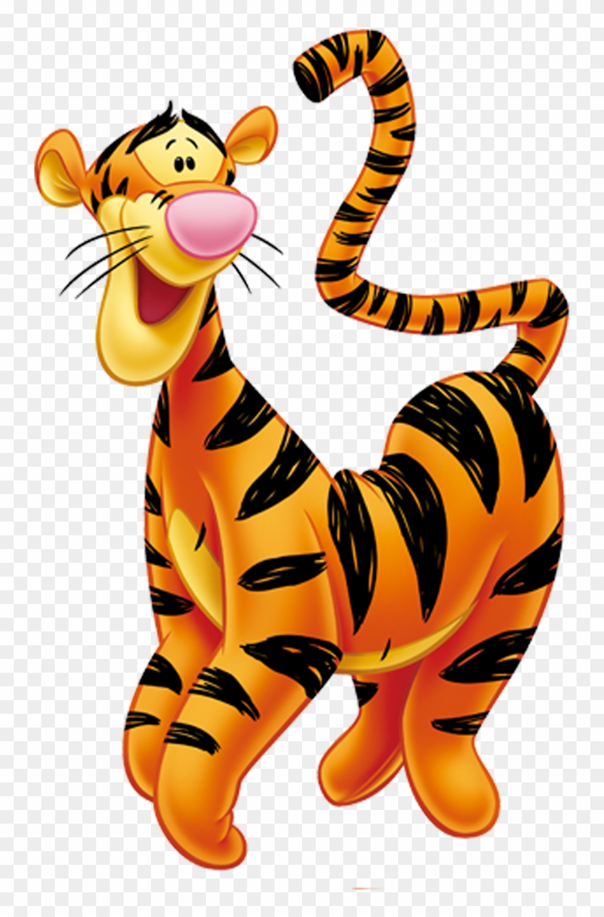 Stuffed Animal Clipart Pooh - Tigger Disney - Png Download