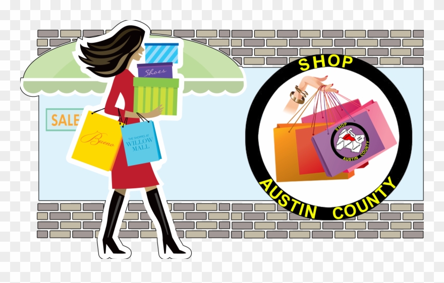 Shopping With Logo - Logo Clipart