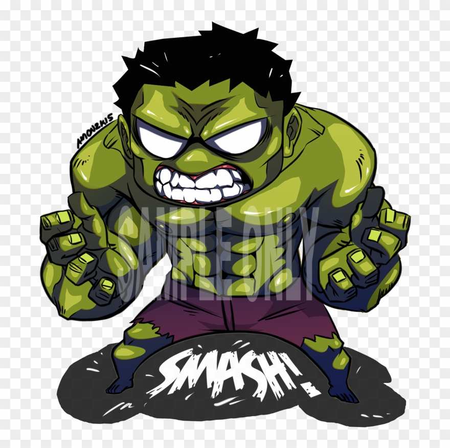 Hulk Chibi Png Clipart