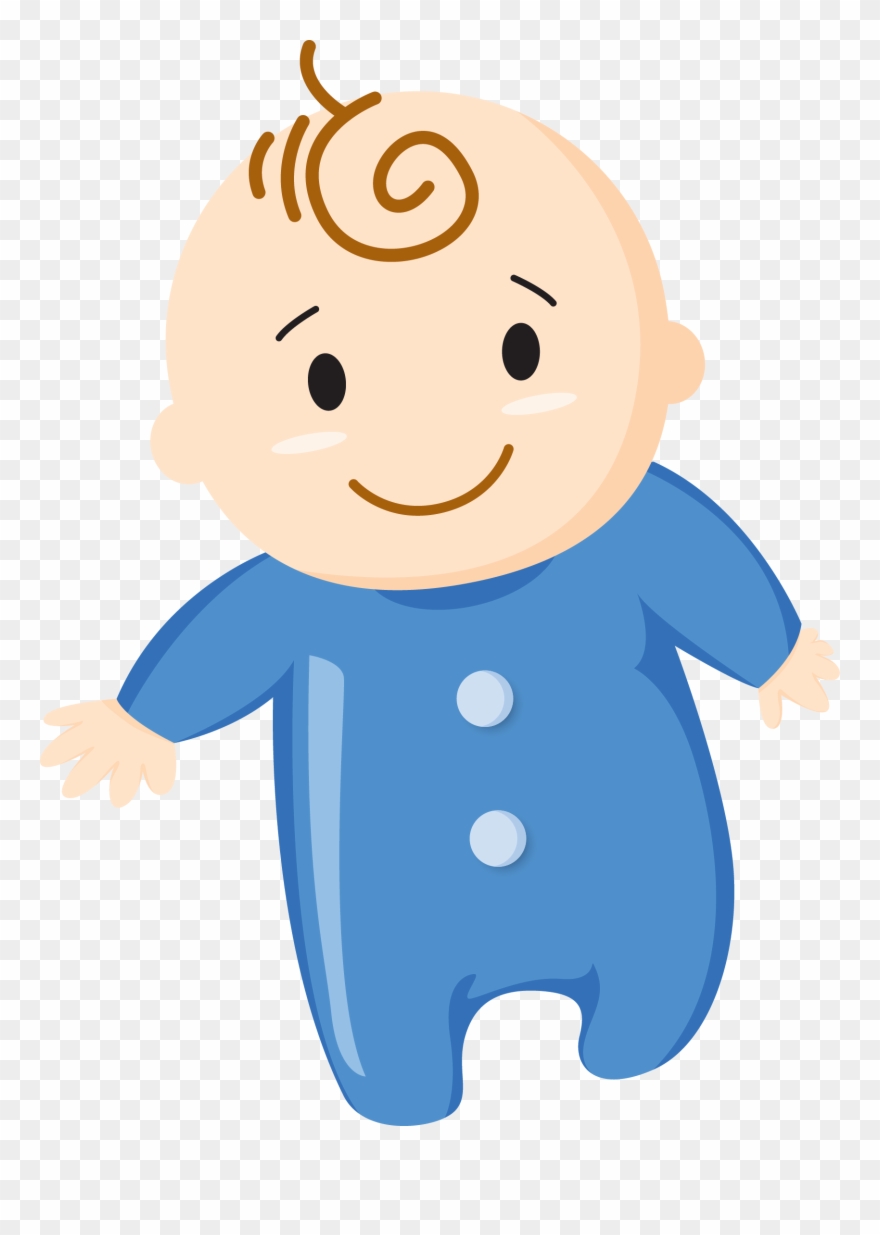 Toddler Party - Bebe Deitado Na Lua Desenho Clipart