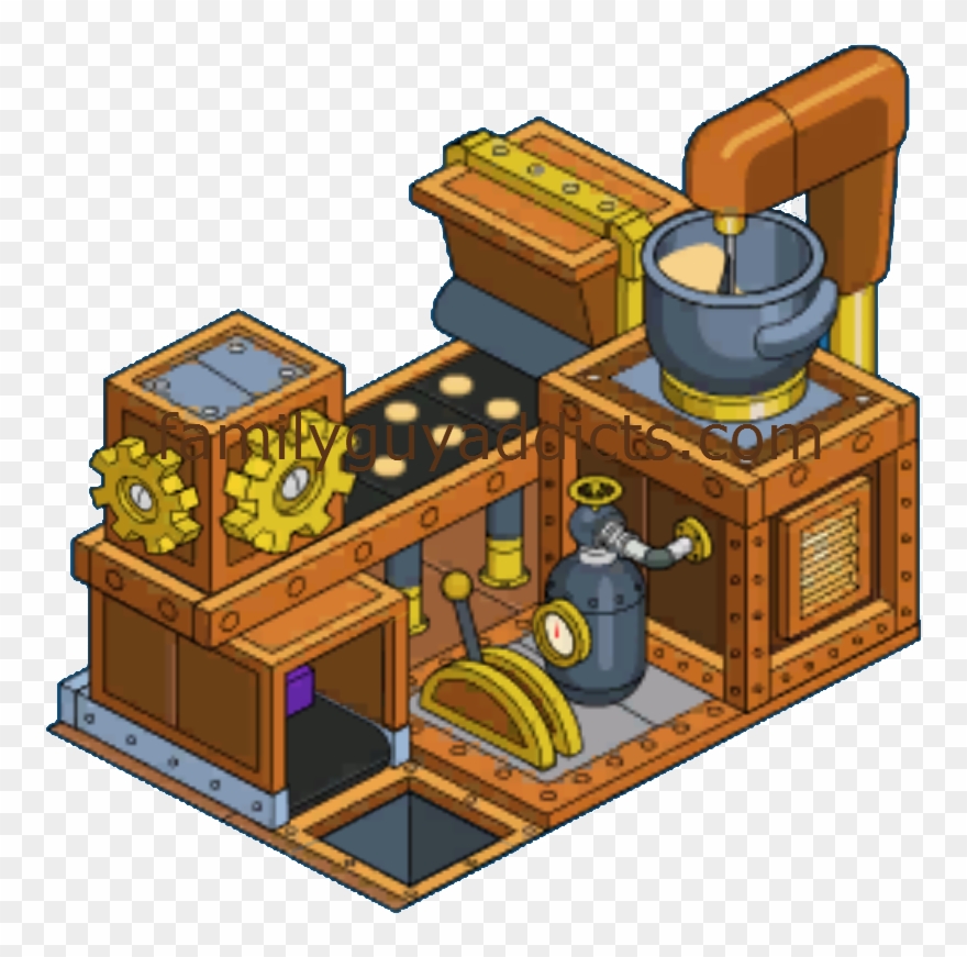 Basic Cookie Conveyor Belt - Cartoon Clipart
