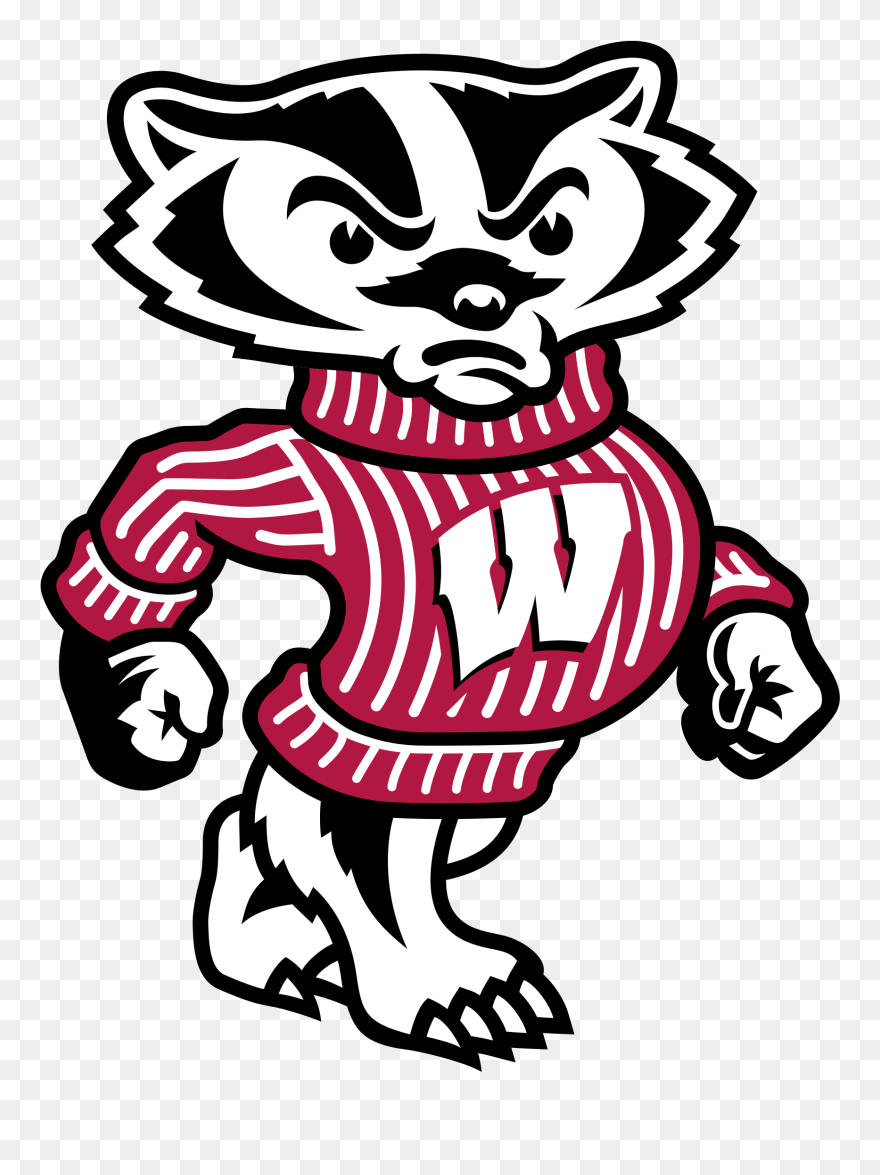 Bucky Badger Clipart