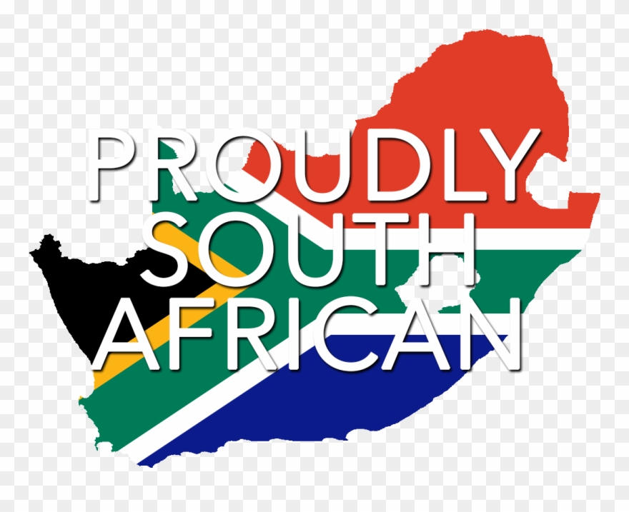 Psa - South Africa Shape Flag Clipart