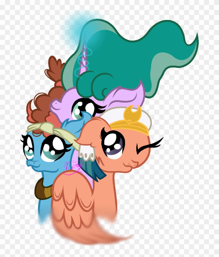 Pillars Drawing Animated - Mlp The Pillars The Girls Eg Clipart