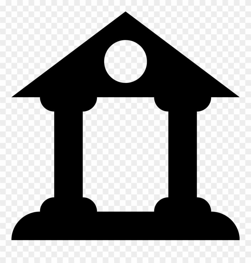 Open - Columnas Con Techo Clipart