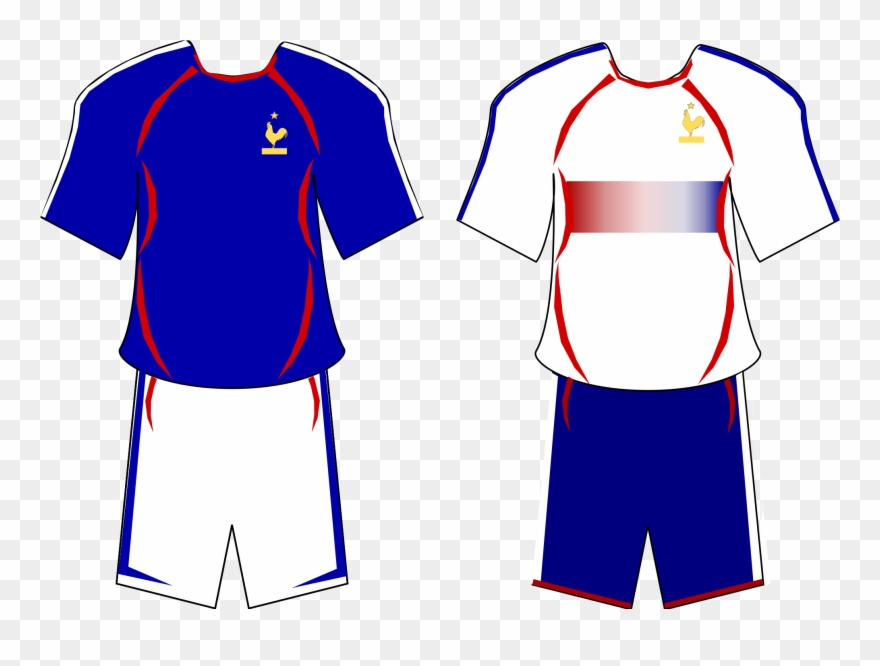 File Fra Kit Svg Wikimedia Commons Open - French Football Kit Clipart