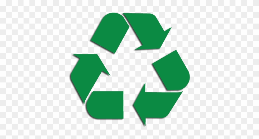 Recycling Symbol - Recycle Symbol White Background Clipart