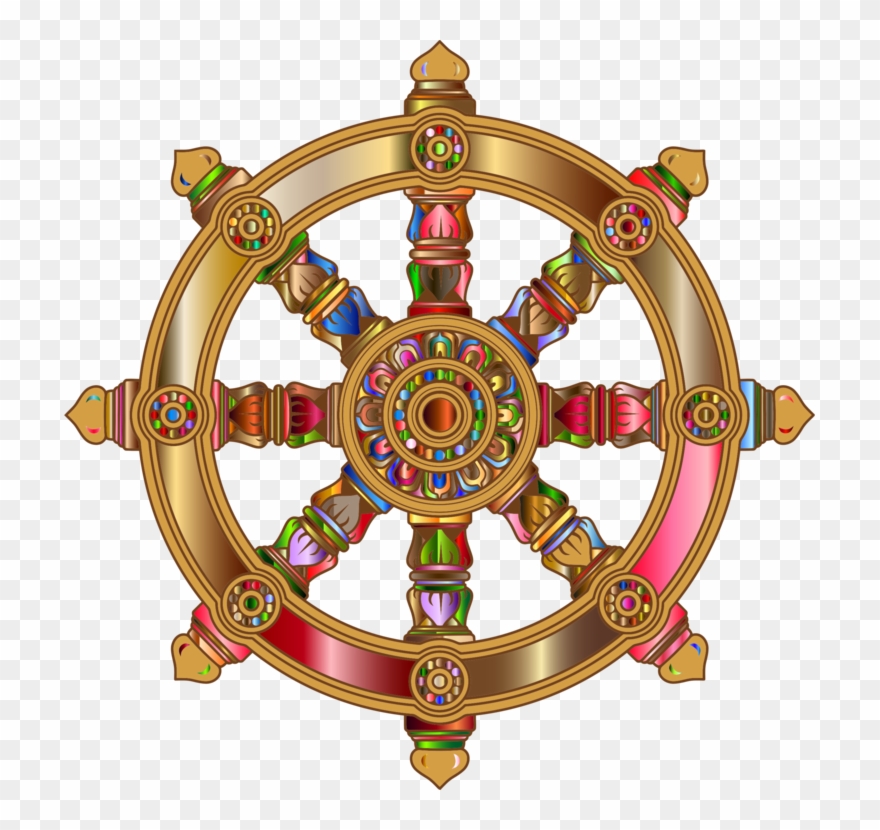 All Photo Png Clipart - Dharma Wheel Png Transparent Png