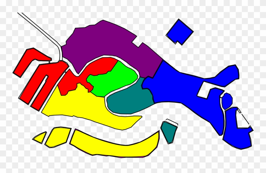The - Word - Geography - Venezia Map Png Clipart