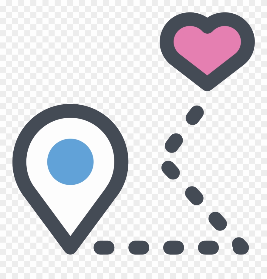 Love Path Icon - Love Icon Png Clipart