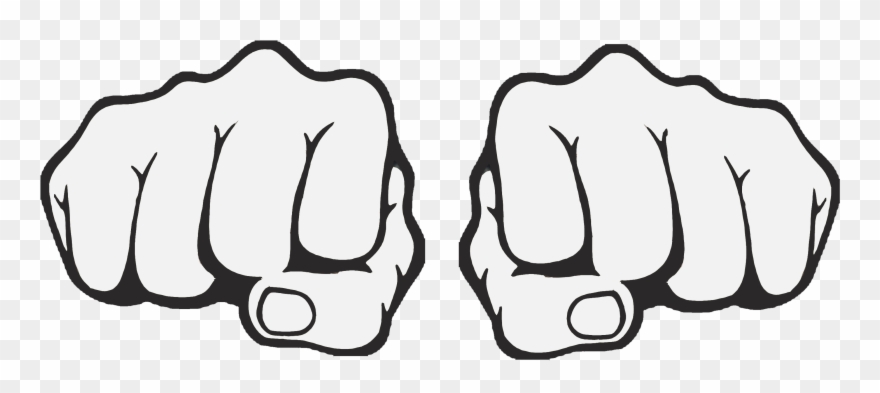 Fighting Demons - Fist Bump Clipart