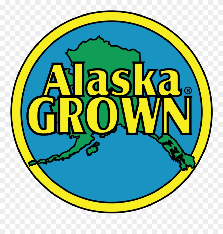 Alaska Grown Color - Alaska Grown Logo Clipart