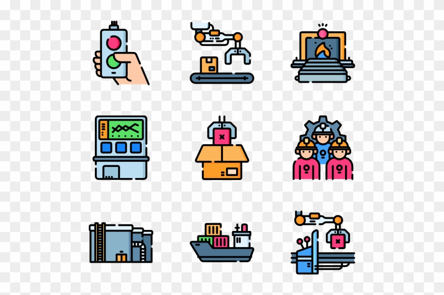 Mass Production - Web Design Icon Png Clipart