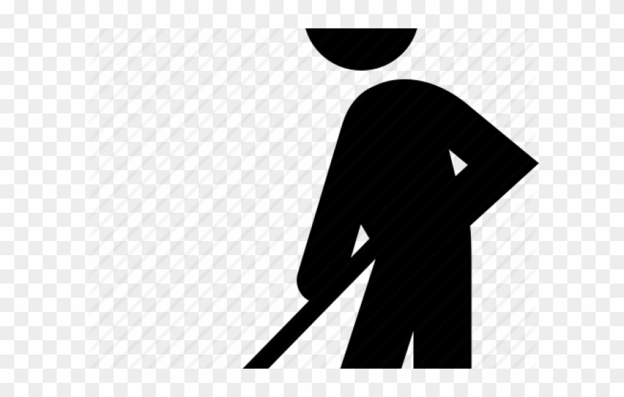 Janitor Clipart Broom Sweep - .net - Png Download