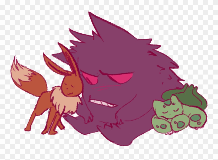 “my Au Where After Gengar Breaks Gardevoir's Curse - Cartoon Clipart